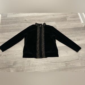 Vintage Jaclyn Smith Black Velvet Women's Jacket